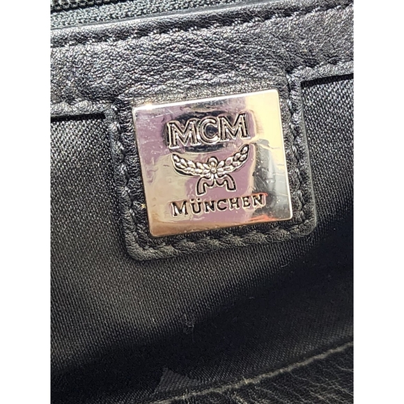 MCM Honshu Tantris Studded Backpack Black - Picture 9 of 16